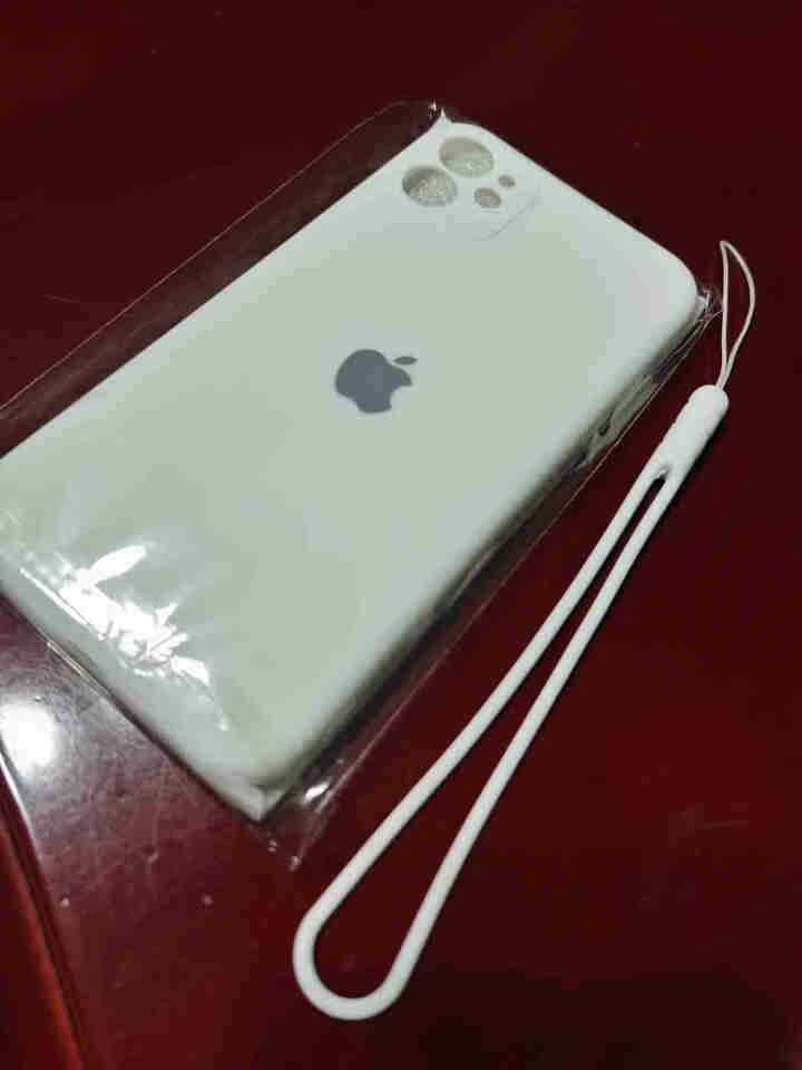 谜麟 苹果11手机壳液态硅胶iPhone11摄像头全包11pro Max防摔男女款潮牌软壳ins网红 苹果11【古董白色+钢化膜+挂绳】怎么样，好用吗，口碑，心,第3张