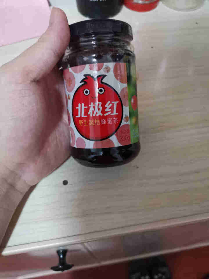 大兴安岭北极红越桔蜂蜜茶 蔓越莓水果茶 冲饮泡水面包搭档280g 1瓶怎么样，好用吗，口碑，心得，评价，试用报告,第2张