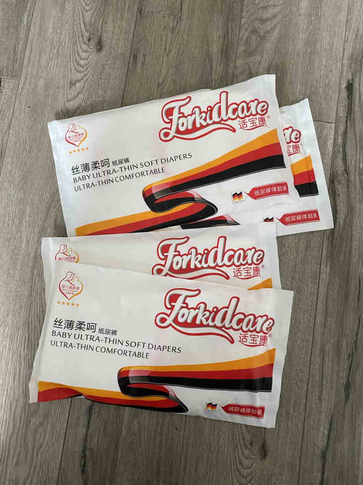 适宝康·Forkidcare 丝薄柔呵纸尿裤试用装XL码*4片 超薄尿不湿怎么样，好用吗，口碑，心得，评价，试用报告,第2张