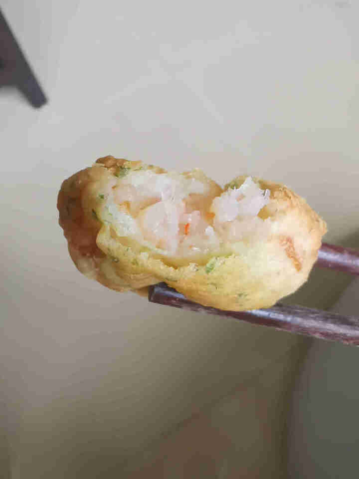 海苔鲜虾饼油炸半成品速冻冷冻虾仁鱼香虾饼日本宝宝虾排早餐海苔虾仁饼 鱼香虾饼 速冻早餐速食500g 500g*1袋怎么样，好用吗，口碑，心得，评价，试用报告,第4张