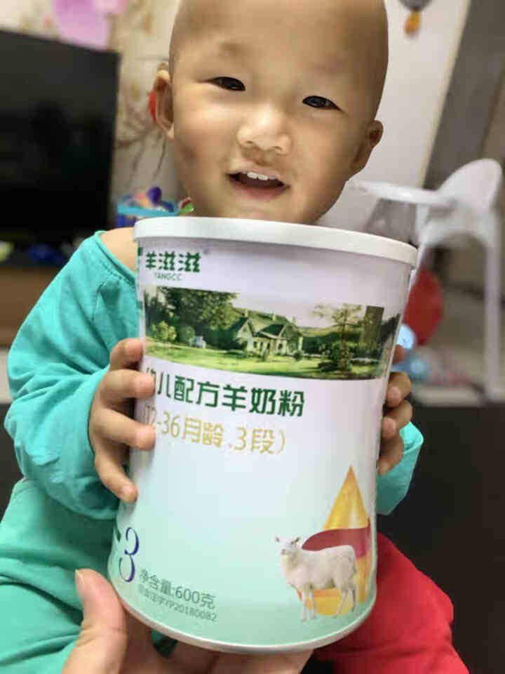 羊滋滋羊奶粉试用装3段婴幼儿配方羊奶粉12,第4张