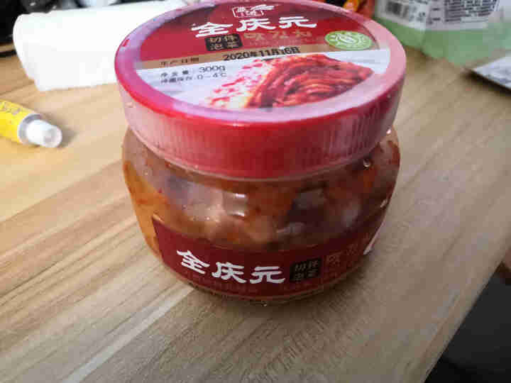 亚进辣白菜泡菜切件泡菜韩式风味辣白菜开胃下饭菜小包装方便速食 韩式切件泡菜 300g怎么样，好用吗，口碑，心得，评价，试用报告,第3张