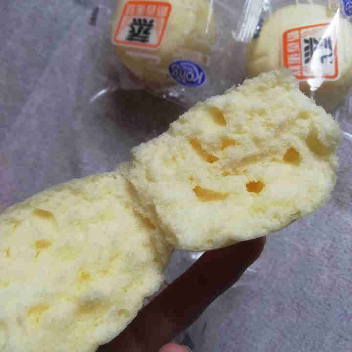 港荣蒸蛋糕 奶香味900g/箱 饼干蛋糕 营养早餐食品 手撕面包口袋吐司 休闲零食小吃 奶香味蒸蛋糕900g怎么样，好用吗，口碑，心得，评价，试用报告,第4张