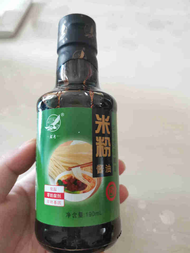 雄鹰酱油 米粉酱油190ml 南昌拌粉  热干面调料 兰州拉面 刀削面 牛肉面  炸酱面 担担面 雄鹰米粉酱油190ML*1瓶怎么样，好用吗，口碑，心得，评价，,第2张