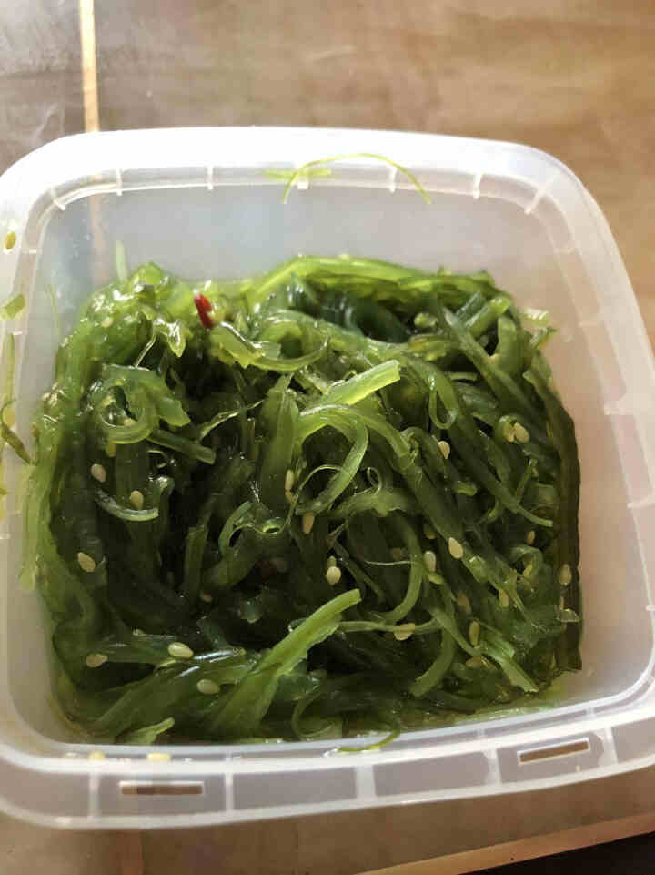 洋琪食品调味裙带菜开袋即食酸甜下饭菜日式寿司沙拉海带丝海藻海草海白菜配料下酒菜盒装150g怎么样，好用吗，口碑，心得，评价，试用报告,第2张