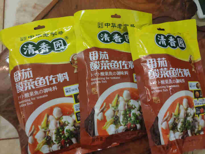 清香园番茄酸菜鱼佐料305克 三包装怎么样，好用吗，口碑，心得，评价，试用报告,第2张