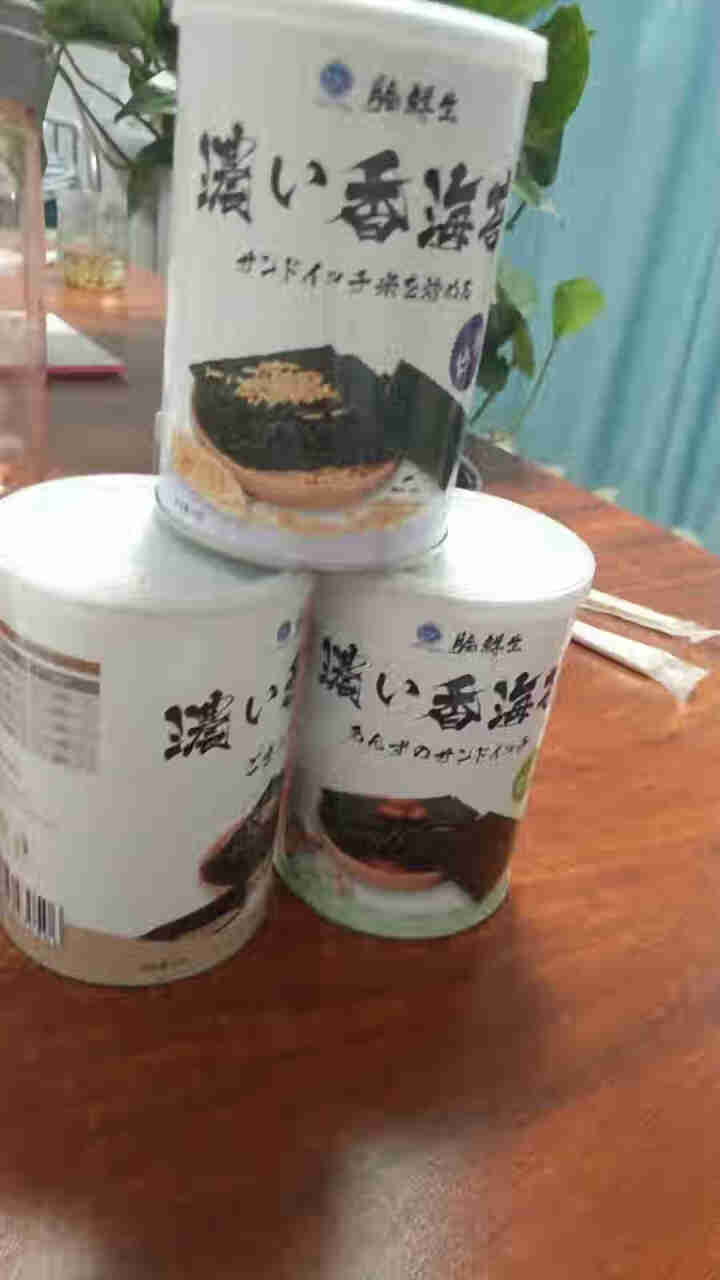 脍鲜生 海苔夹心脆休闲食品宝零食孕妇食品 三种夹心口味组合装(芝麻+炒米+巴旦木)怎么样，好用吗，口碑，心得，评价，试用报告,第2张