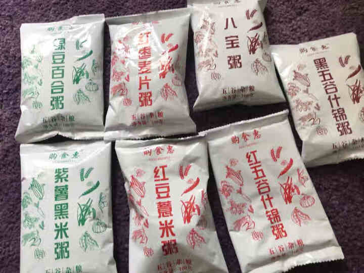 购食惠 7日粥道 五谷杂粮 粥米 7种700g（粥米 粗粮 组合 杂粮 八宝粥原料）怎么样，好用吗，口碑，心得，评价，试用报告,第4张