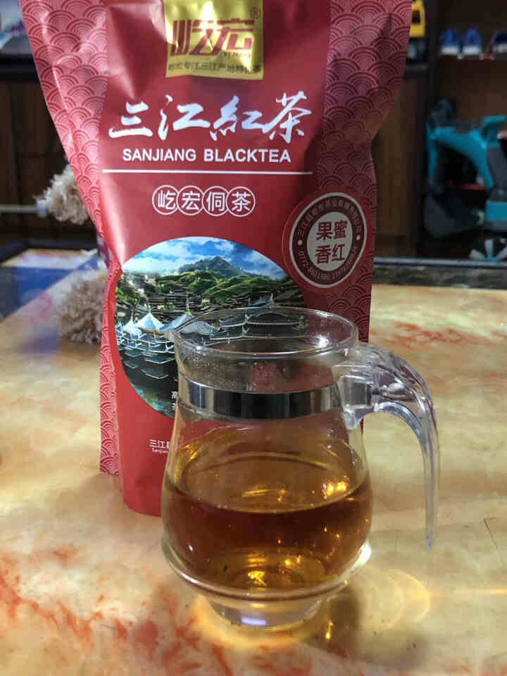 买二送一屹宏三江春红茶250g广西柳州红茶叶散装桂圆香奶茶春茶金骏眉果蜜香浓香型怎么样，好用吗，口碑，心得，评价，试用报告,第4张