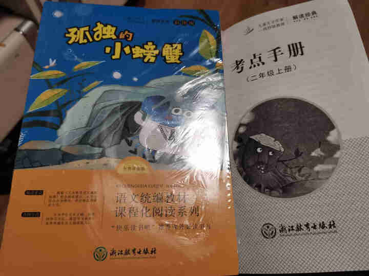 全5册快乐读书吧二年级上册课外书注音版小鲤鱼跳龙门一只想飞的猫孤独的小螃蟹歪脑袋木头桩必读课外必读怎么样，好用吗，口碑，心得，评价，试用报告,第3张