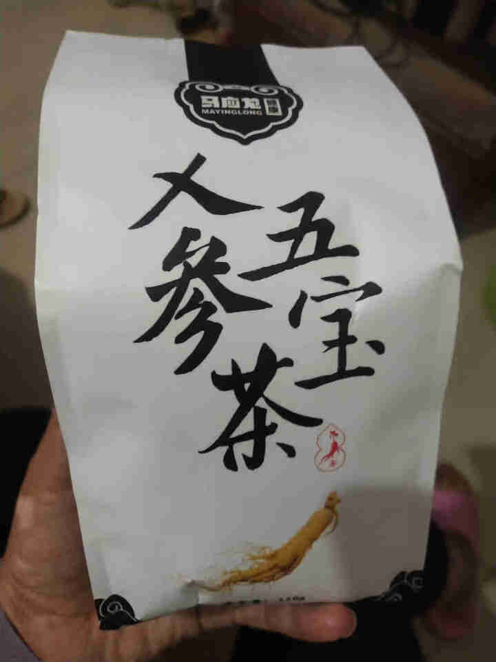 马应龙 人参五宝茶150g（5g*30袋） 1袋怎么样，好用吗，口碑，心得，评价，试用报告,第4张