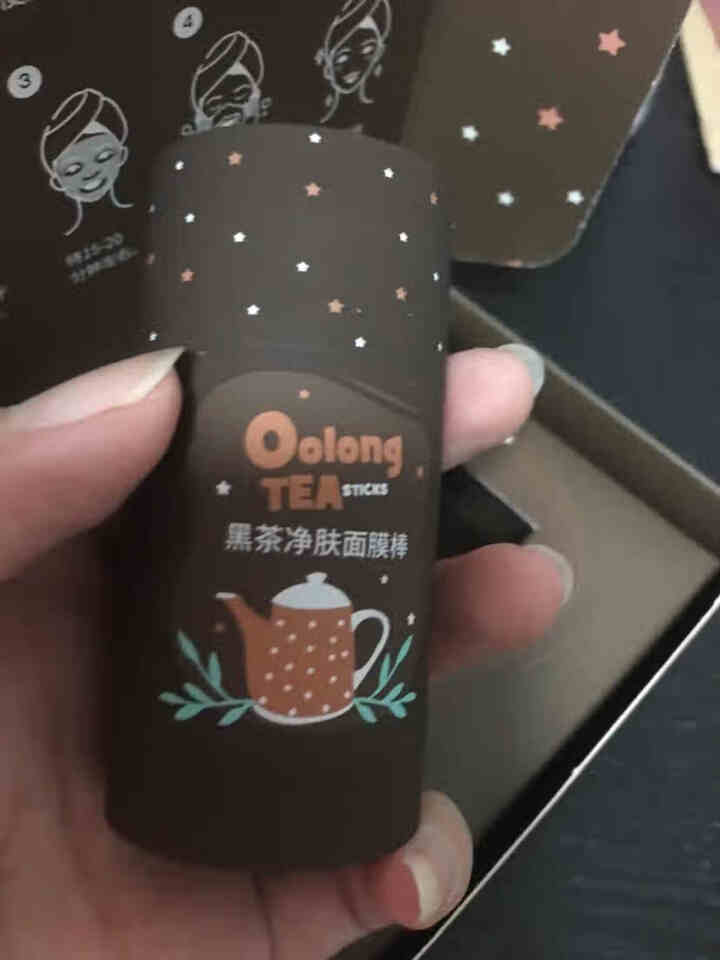 CandyMoyo膜玉 清洁泥面膜棒涂抹式控油保湿提亮面膜泥补水修复 黑茶净肤面膜棒怎么样，好用吗，口碑，心得，评价，试用报告,第4张