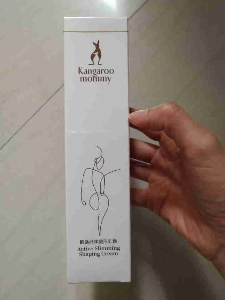 袋鼠妈妈 孕妇塑形乳霜 肌活纤体塑形乳霜 孕妇护肤品 孕期可用怎么样，好用吗，口碑，心得，评价，试用报告,第2张