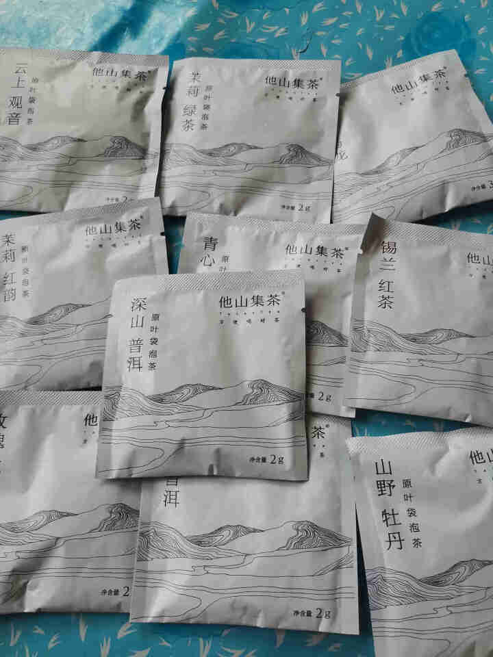 他山集茶 红茶乌龙茶绿茶普洱茶【10种口味】组合原叶袋泡茶茶包怎么样，好用吗，口碑，心得，评价，试用报告,第4张