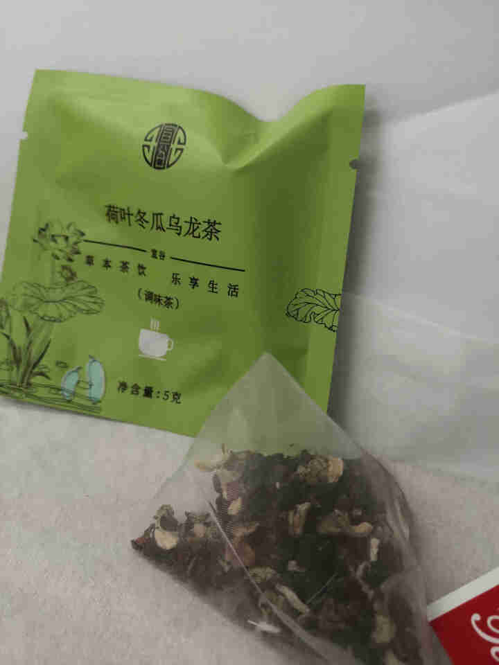 冬瓜荷叶乌龙茶决明子玫瑰花茶搭配祛减除去瘦肚子湿茶肥养生刮油去脂茶袋泡茶组合花草茶怎么样，好用吗，口碑，心得，评价，试用报告,第4张