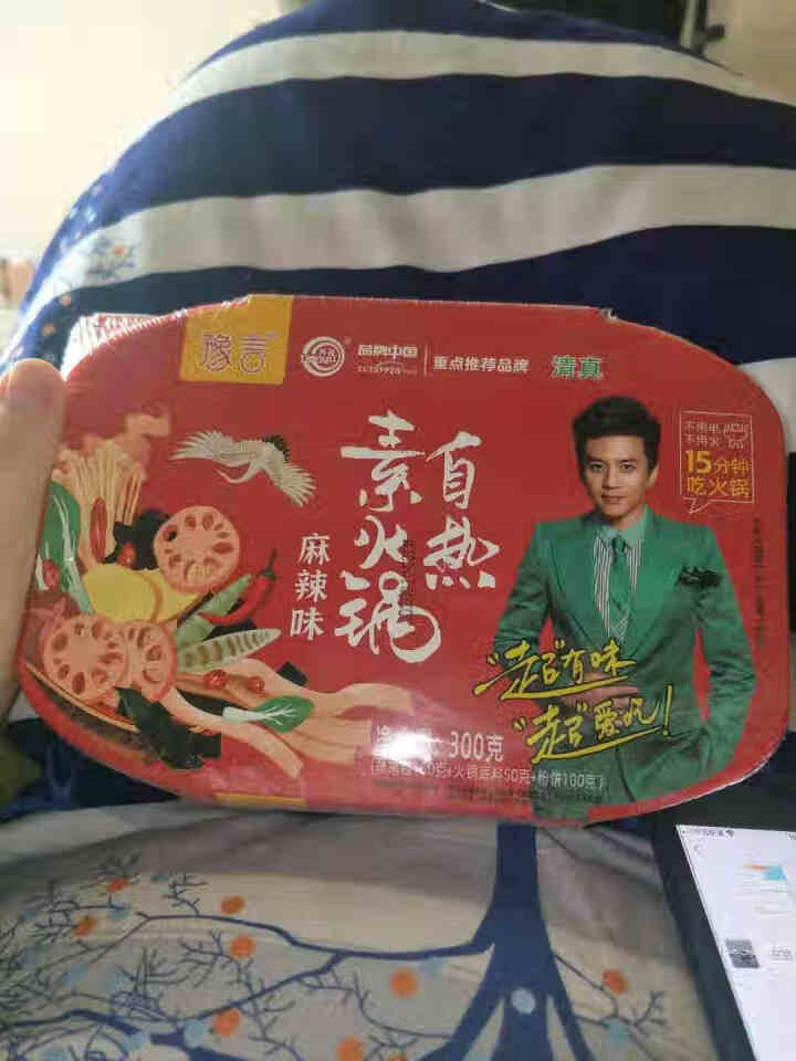 豫言 天豫【品牌中国】重点推荐商品 高品质 自热小火锅 麻辣香辣味 300g/盒 重庆风味 方便速食 火锅1盒 麻辣味怎么样，好用吗，口碑，心得，评价，试用报告,第2张