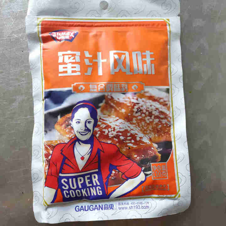 极美滋新奥尔良烤鸡翅腌料烤鸡翅料炸鸡烤肉料烧烤腌料110g微辣蜜汁家用调料料 蜜汁风味 110克怎么样，好用吗，口碑，心得，评价，试用报告,第2张