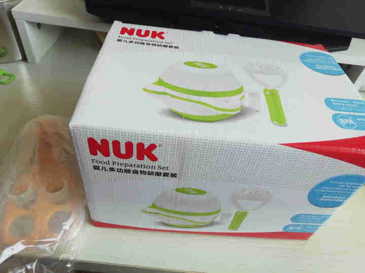 NUK研磨碗多功能食物研磨套装儿童餐具婴幼儿宝宝果泥辅食研磨碗辅食工具手动研磨器（新老包装随机） NUK多功能食物研磨碗怎么样，好用吗，口碑，心得，评价，试用报,第2张