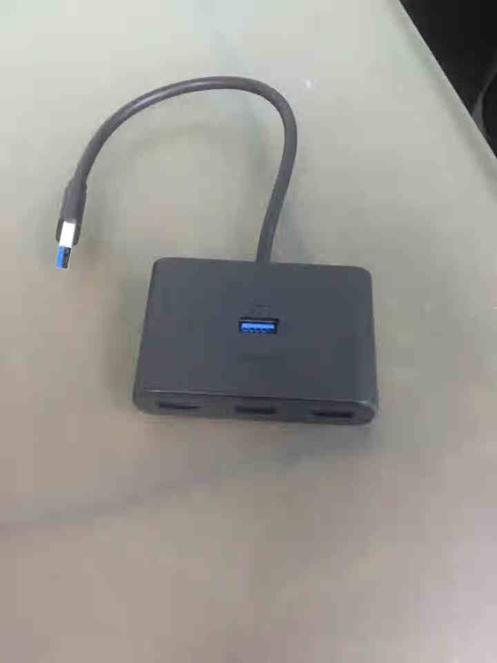 品胜 台式机笔记本电脑USB3.0集线器分线器高速拓展4口HUB一拖四usb口扩展坞转换器延长线 线长0.25米(魔幻黑))怎么样，好用吗，口碑，心得，评价，试,第3张