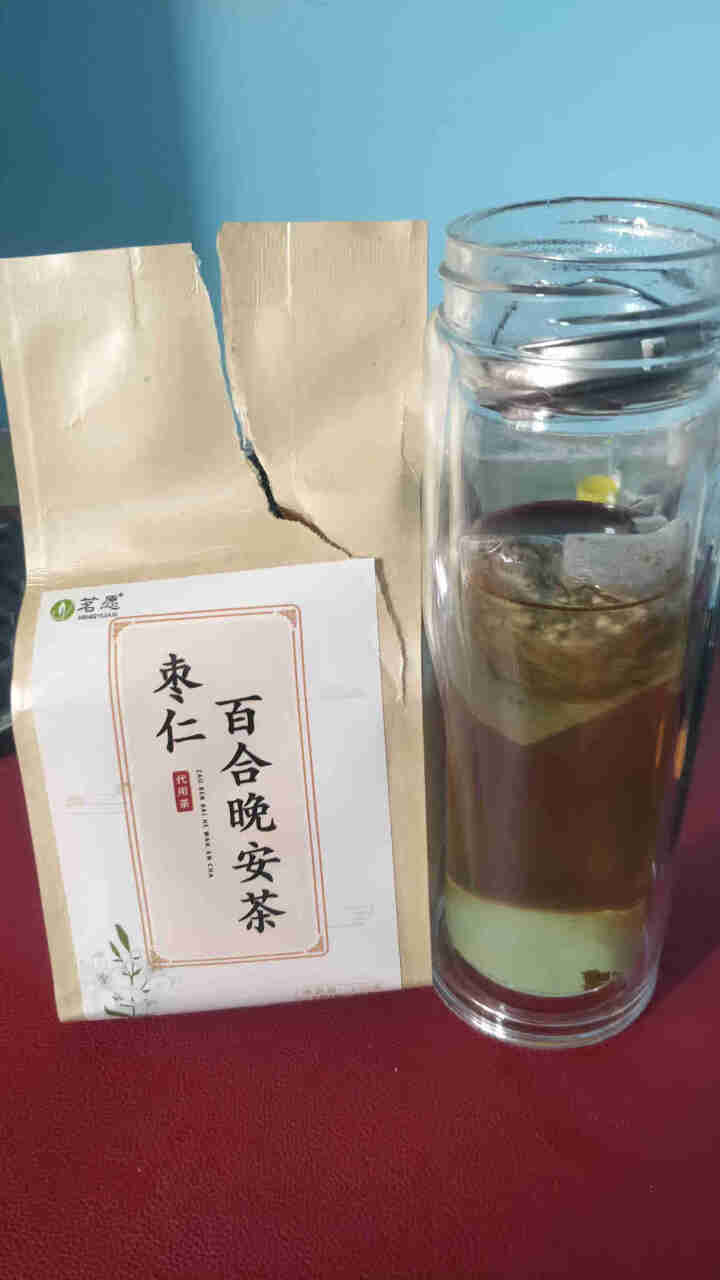 【买2件=发4袋共120包】枣仁百合晚安茶 炒制熟酸枣仁茶养生茶汤茶叶 搭桑葚茯苓枸杞红枣片 150克(30包)/袋怎么样，好用吗，口碑，心得，评价，试用报告,第3张