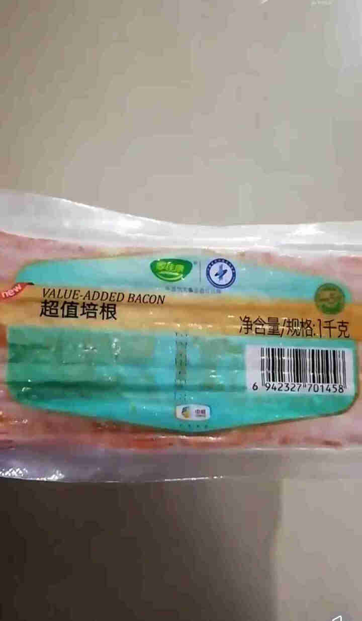 中粮 家佳康 超值培根 全程冷链 1kg/袋 手抓饼伴侣 烧烤食材 培根 咸肉怎么样，好用吗，口碑，心得，评价，试用报告,第2张