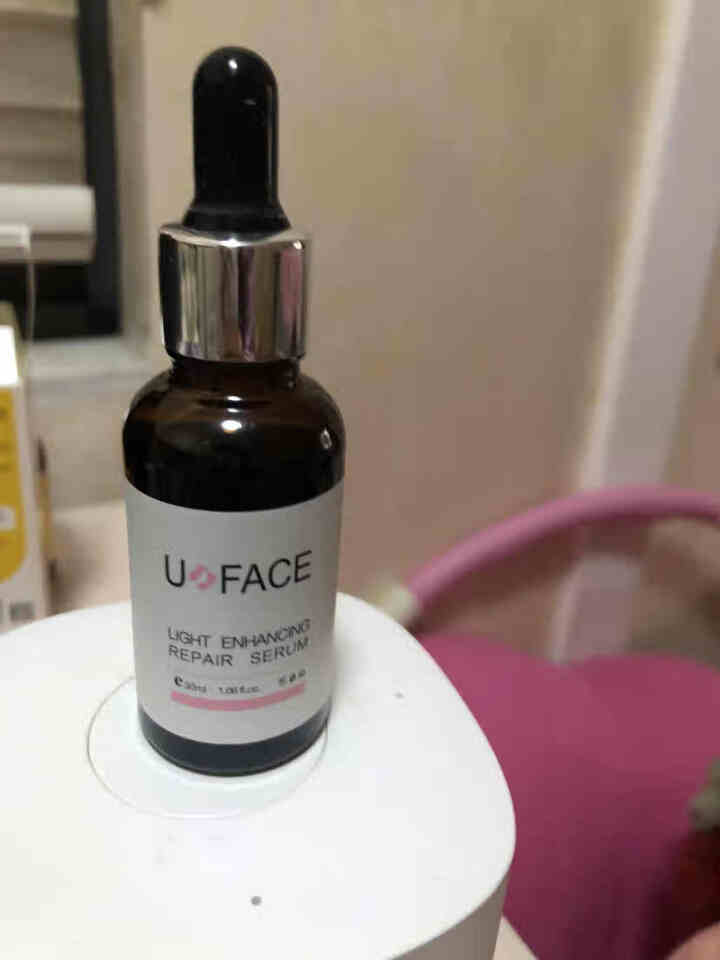 优斐斯（uface）亮妍烟酰胺精华液 30ml优粉瓶（修护肌肤淡化痘印提亮肌肤均匀肤色娇弹嫩滑） 亮妍修护精华液怎么样，好用吗，口碑，心得，评价，试用报告,第3张