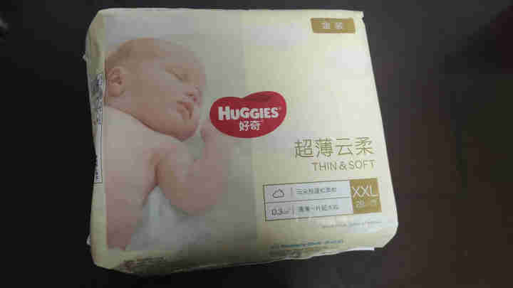 好奇 Huggies 金装 纸尿裤 尿不湿 XXL28片【15kg以上】怎么样，好用吗，口碑，心得，评价，试用报告,第4张