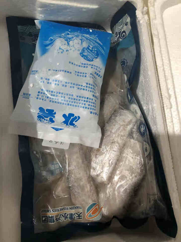 津水鲜逹冷冻海鲜水产舟山带鱼段500g精品带鱼中段11,第3张