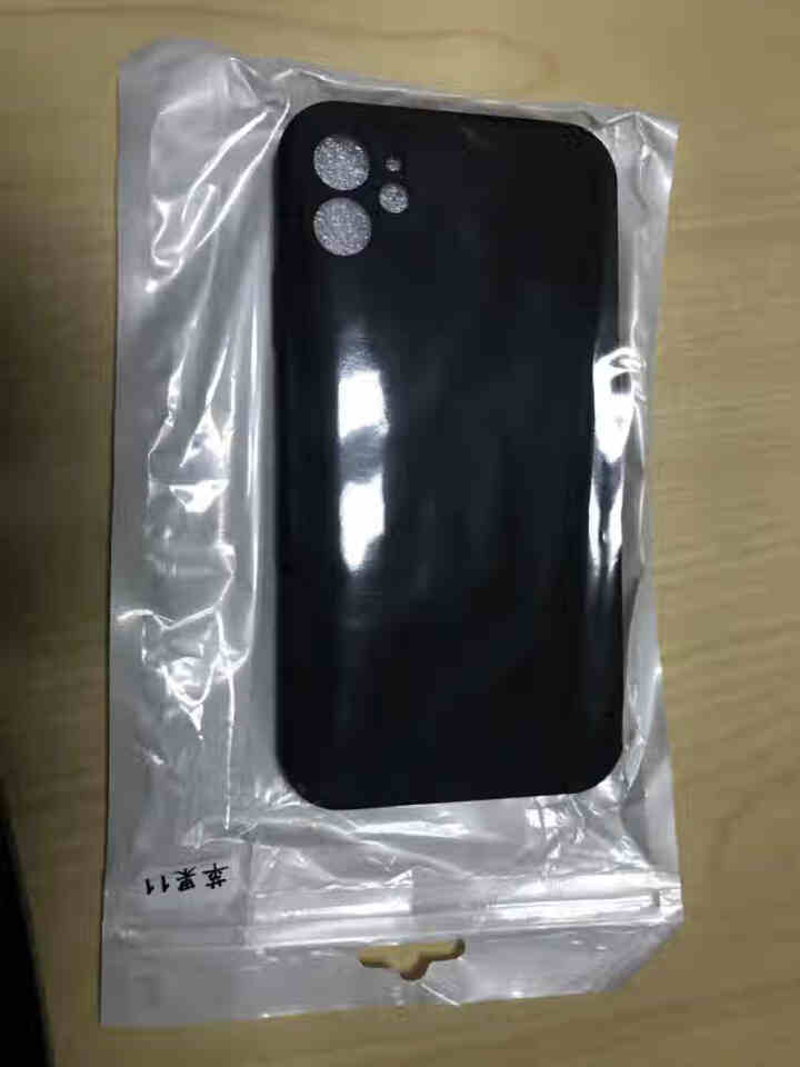 汉牌 苹果11/11Pro手机壳iPhone 11 pro保护套魔方液态硅胶新升级全包防摔直边软壳 经典黑,第2张