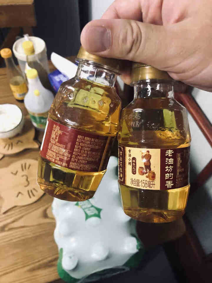 胡姬花古法小榨花生油 压榨一级厨房迷你型植物油食用油2瓶组合装 158ml*2怎么样，好用吗，口碑，心得，评价，试用报告,第3张