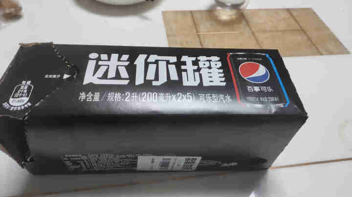 百事可乐 碳酸汽水饮料七喜无糖系列多口味自选两箱mini迷你罐 Pepsi百事出品 无糖 200ml*20罐怎么样，好用吗，口碑，心得，评价，试用报告,第2张