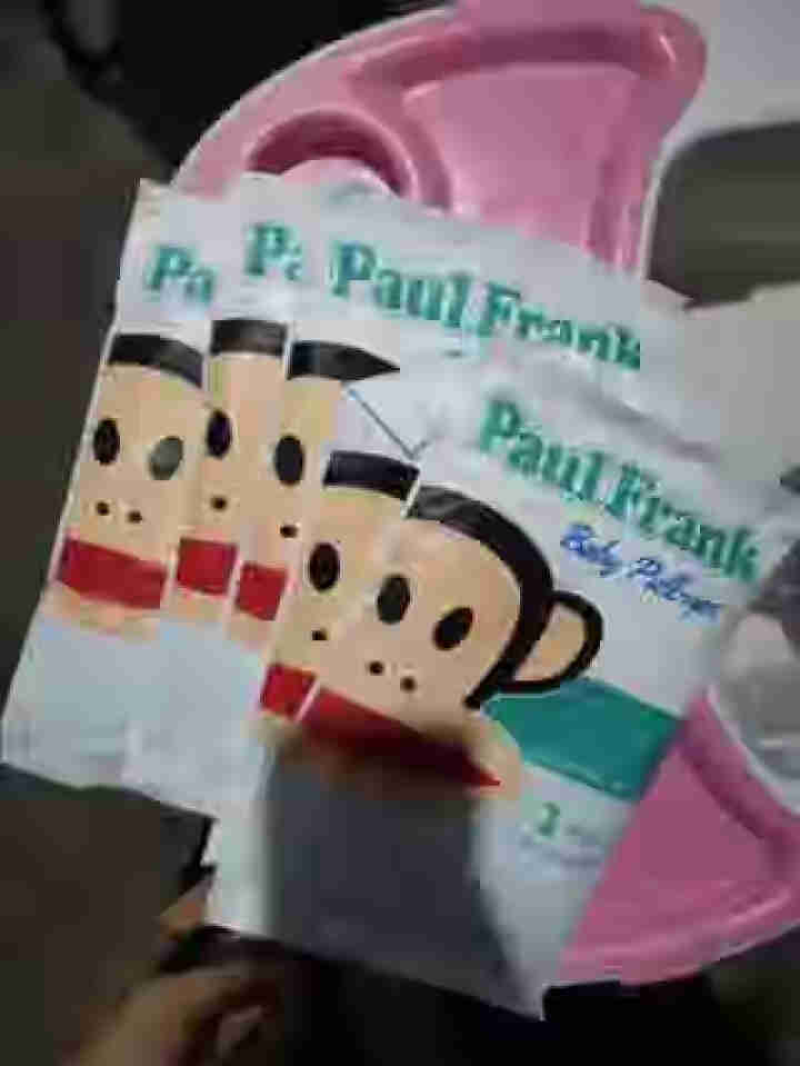 大嘴猴（Paul Frank）维E魔法裤婴儿拉拉裤男女宝宝通用尿不湿试用装 拉拉裤L码5片怎么样，好用吗，口碑，心得，评价，试用报告,第2张