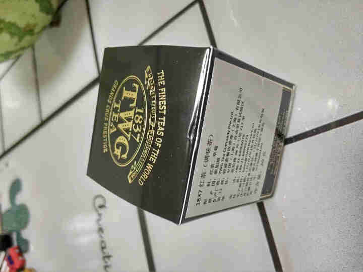 特威茶（TWG Tea）1837红茶 官方直营新加坡进口迷你罐20g怎么样，好用吗，口碑，心得，评价，试用报告,第2张