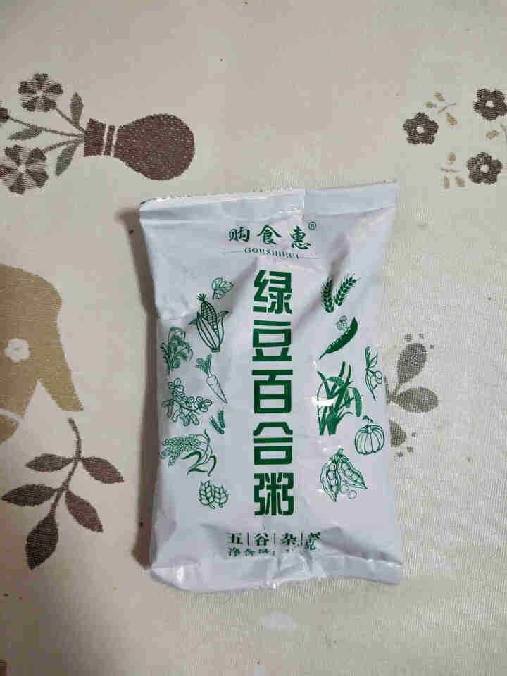 购食惠 绿豆百合粥100g（大米、绿豆、百合）混合粥米粥料五谷杂粮粗粮熬粥怎么样，好用吗，口碑，心得，评价，试用报告,第2张