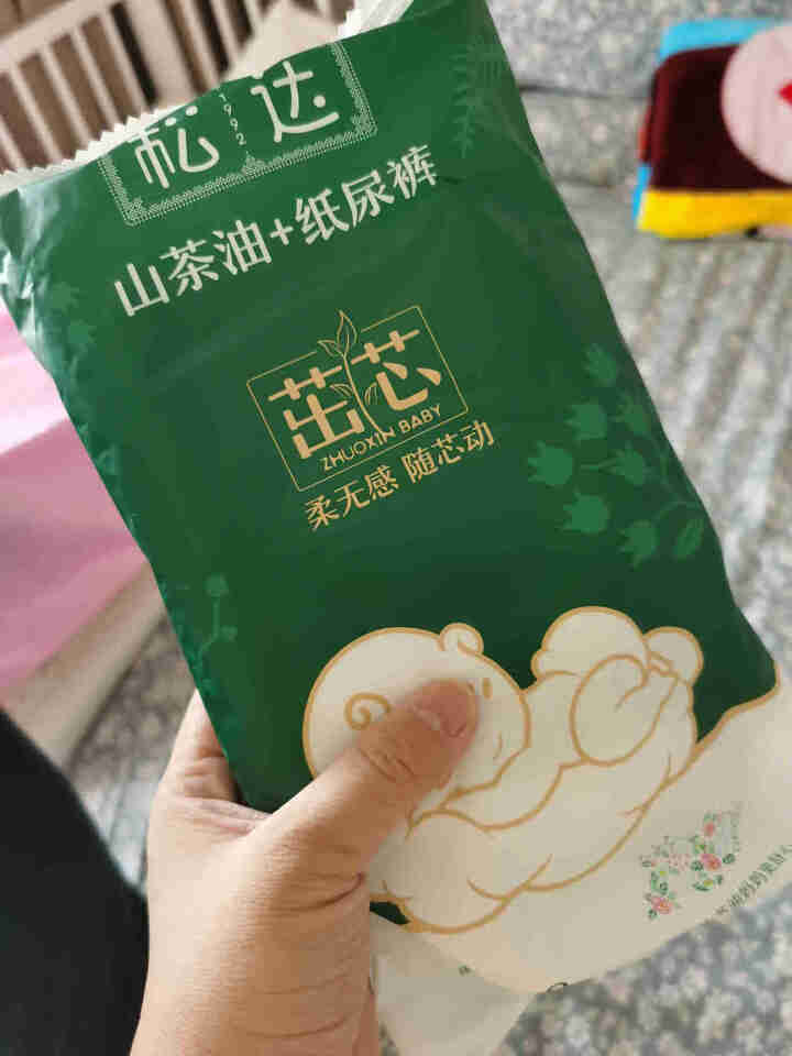 松达婴儿山茶油纸尿裤宝宝尿不湿柔软轻薄透气干爽茁芯系列试用装 无油小样 纸尿裤试用装S*3片怎么样，好用吗，口碑，心得，评价，试用报告,第4张