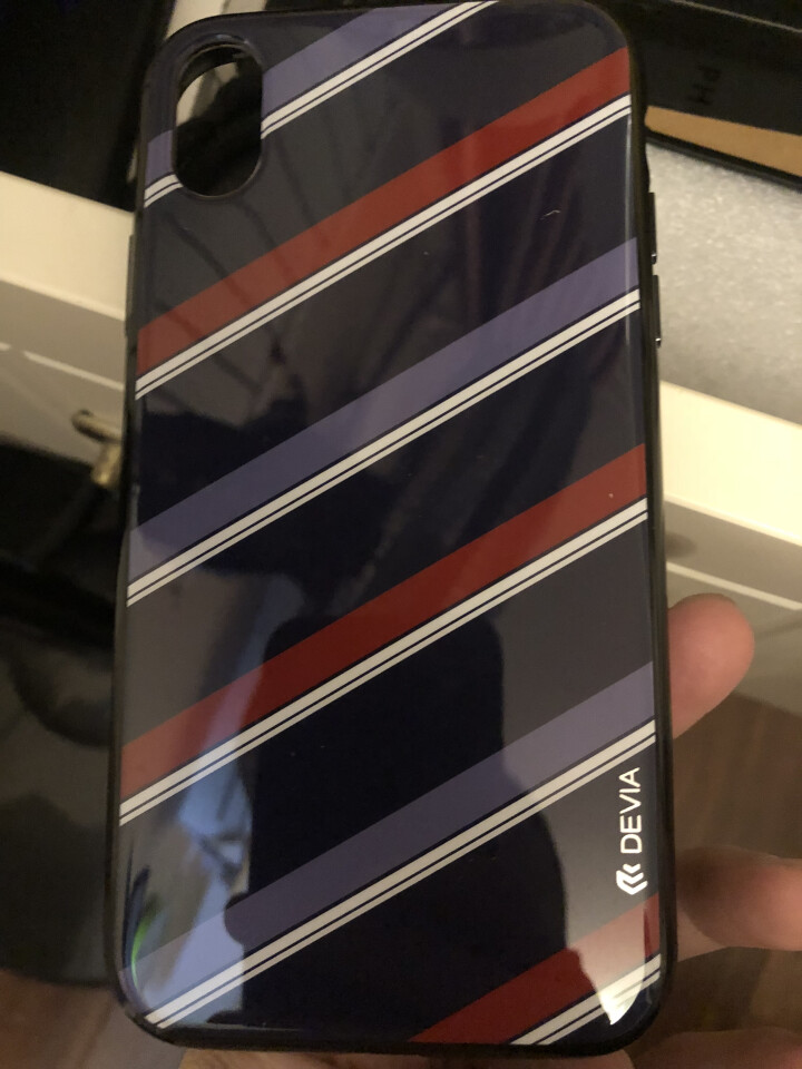 迪沃 iphone xs max手机壳 苹果X/XS/XR保护套 全包防摔硬壳防指纹个性商务超薄潮款 iphone XR拉菲红怎么样，好用吗，口碑，心得，评价，,第2张