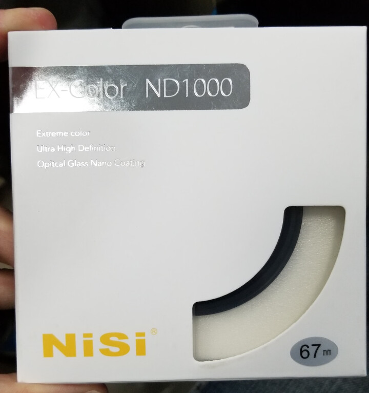 耐司（NiSi）ND8 ND64 ND1000 nd中灰镜减光镜 67mm 77mm 82mm滤镜 ND1000 67mm怎么样，好用吗，口碑，心得，评价，试用,第3张