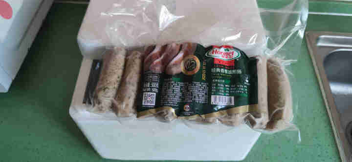 荷美尔（Hormel）经典香葱油煎肠 冷冻 500g/袋 火腿肠香肠 烧烤肠 纯肉肠 热狗 早餐肠怎么样，好用吗，口碑，心得，评价，试用报告,第4张