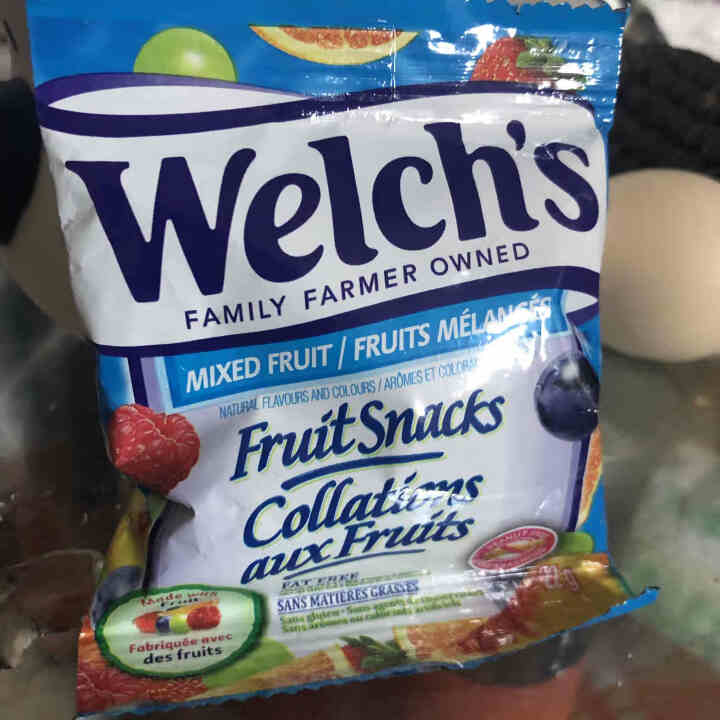 Welch's水果软糖加拿大进口果汁软糖酸甜qq糖综合水果味糖果草莓软糖橡皮糖小孩零食糖果散装60包 Welch's试吃1包*22g怎么样，好用吗，口碑，心得，,第2张