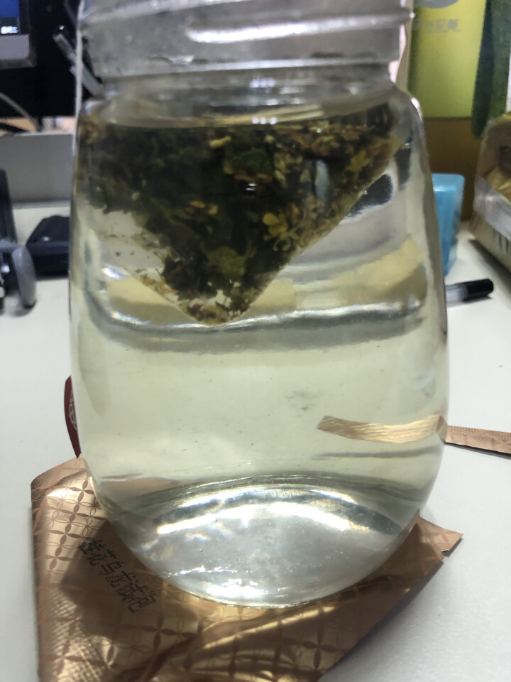 中粮集团中茶清茶桂花乌龙茶清香茶叶袋泡花草茶10包一盒25g 试用装1袋(单拍不发货)怎么样，好用吗，口碑，心得，评价，试用报告,第4张