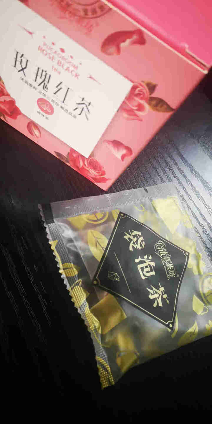 蒲草茶坊玫瑰红茶女人养颜玫瑰味花茶三角茶袋盒装花草茶30g 一袋装（3g*10袋）怎么样，好用吗，口碑，心得，评价，试用报告,第3张