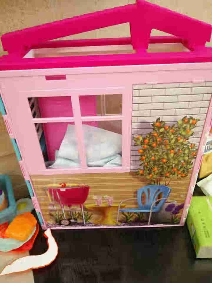 芭比 Barbie 女孩玩具 畅销爆款新品 芭比娃娃之新闪亮度假屋怎么样，好用吗，口碑，心得，评价，试用报告,第4张