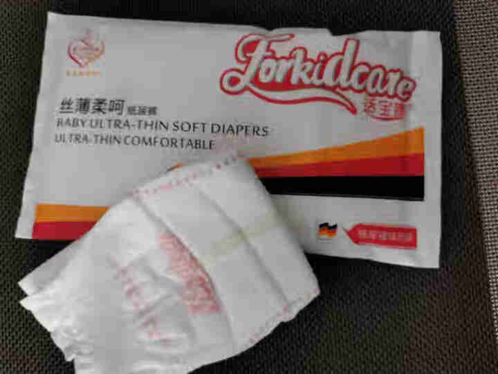 适宝康·Forkidcare 丝薄柔呵纸尿裤试用装L码*4片 适合9,第3张