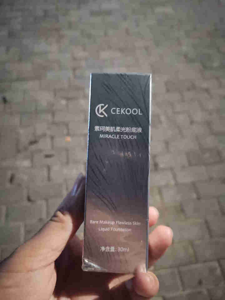 CEKOOL素珂美肌柔光隐形毛孔肤色粉底液控油不脱妆七夕情人节 亮肤色怎么样，好用吗，口碑，心得，评价，试用报告,第3张