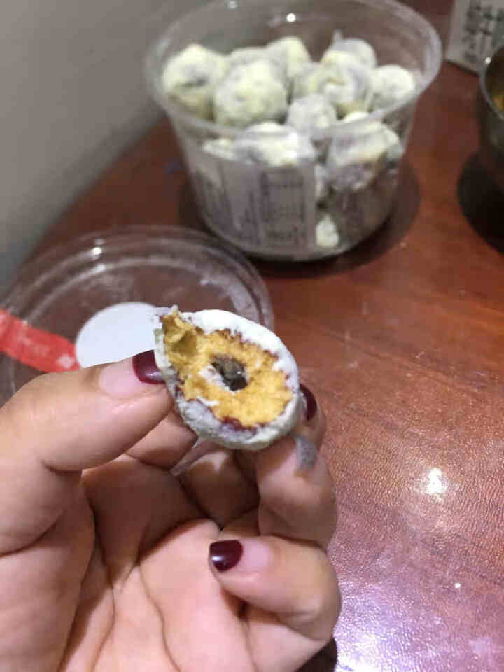 【爱上零食屋】网红奶枣杏仁巴旦木夹心枣奶酪奶芙记炒货枣有杏心 奶枣250g怎么样，好用吗，口碑，心得，评价，试用报告,第4张