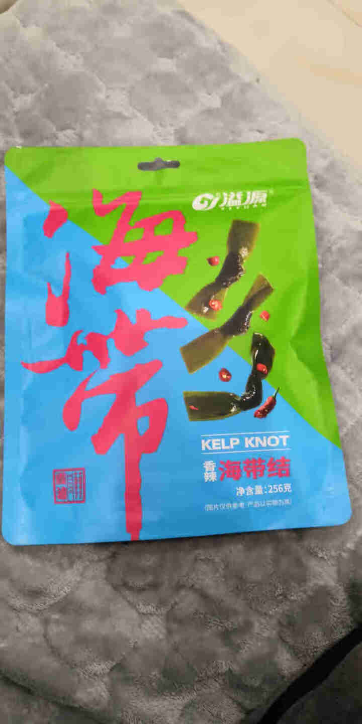 溢源香辣海带结小包装解馋零食休闲食品开袋即食海带结256g 香辣海带结256g(约6小包)【拍2件共21.9元怎么样，好用吗，口碑，心得，评价，试用报告,第2张