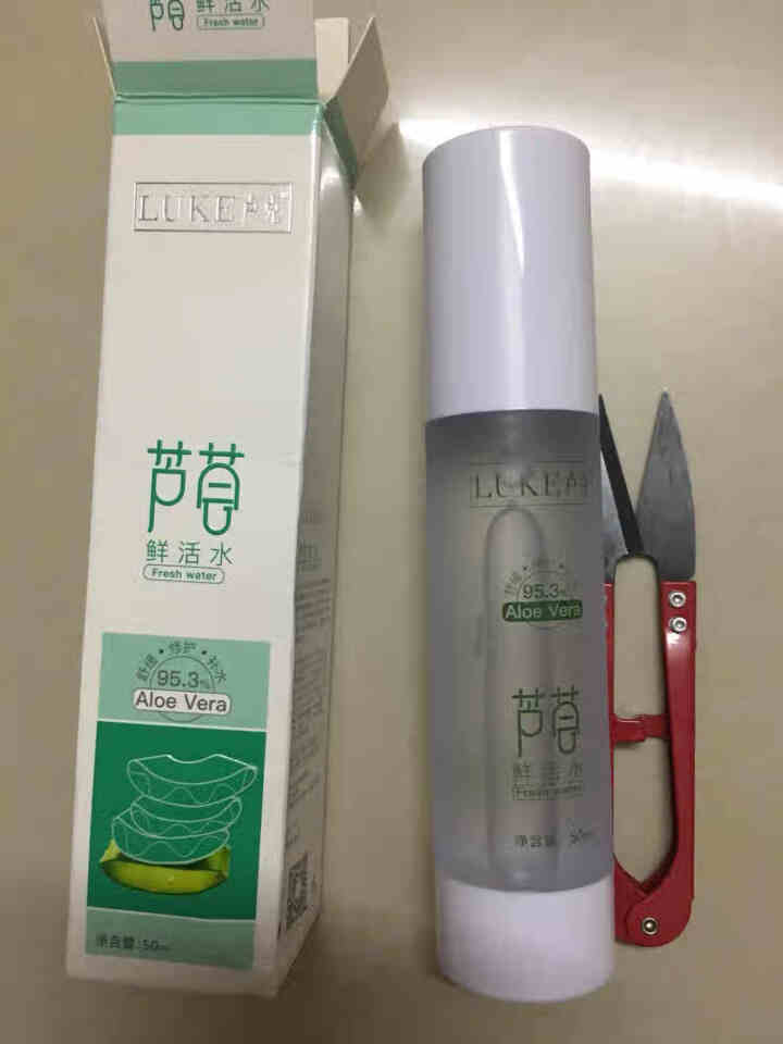 卢克芦荟水保湿补水控油化妆护肤爽肤水男女怎么样，好用吗，口碑，心得，评价，试用报告,第3张