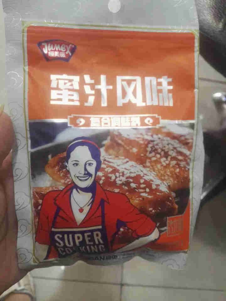 极美滋新奥尔良烤鸡翅腌料烤鸡翅料炸鸡烤肉料烧烤腌料110g微辣蜜汁家用调料料 蜜汁风味 110克怎么样，好用吗，口碑，心得，评价，试用报告,第3张