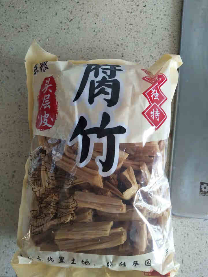 【延吉农特产馆】东粮腐竹干货手工原浆头层油豆腐皮豆制品拌凉菜火锅食材东北特产 头层腐竹500g*1袋怎么样，好用吗，口碑，心得，评价，试用报告,第2张