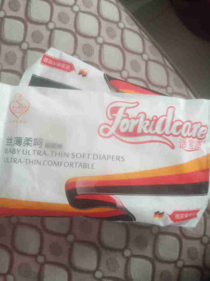 适宝康·Forkidcare 丝薄柔呵纸尿裤试用装M码*4片 适合6,第4张